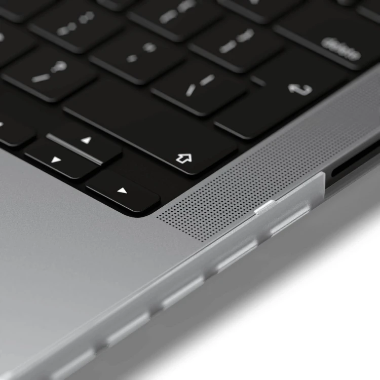 Nešiojamojo kompiuterio apvalkalas Satechi Eco kietasis apvalkalas „MacBook 16“, švarus