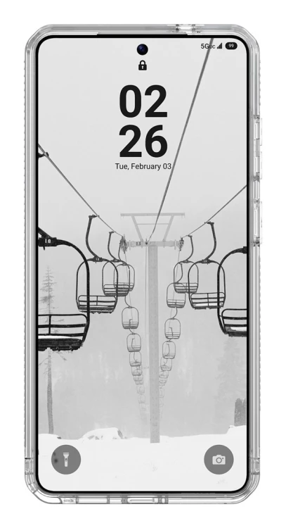 Urban Armor Gear Plyo pokrowiec na telefon komórkowy 17,5 cm (6.9") Srebrny