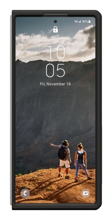 Urban Armor Gear 214560113131 pokrowiec na telefon komórkowy 20,3 cm (8") Popiół