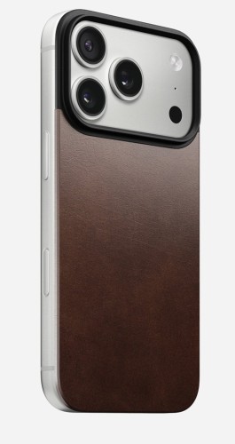 Nomad Mag Leather Back pokrowiec na telefon komórkowy 16 cm (6.3") Brązowy