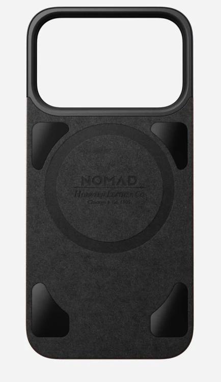 Nomad Mag Leather Back pokrowiec na telefon komórkowy 16 cm (6.3") Brązowy