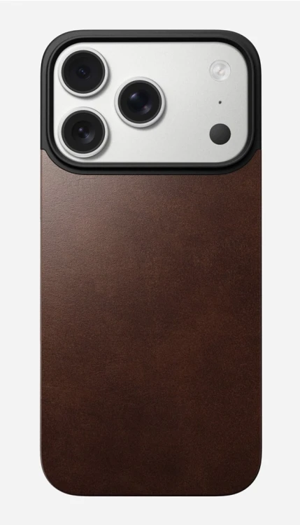 Nomad Mag Leather Back pokrowiec na telefon komórkowy 16 cm (6.3") Brązowy