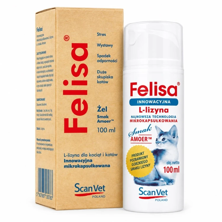 SCANVET FELISA 100 ML ŻEL  BUTELKA PLAST.