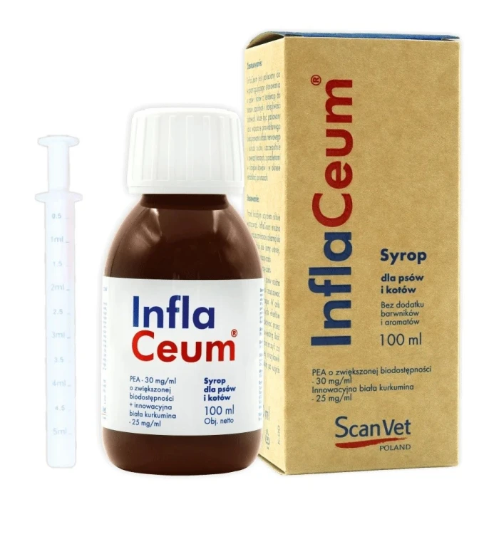 SCANVET INFLACEUM 100 ML SYROP  BUTELKA