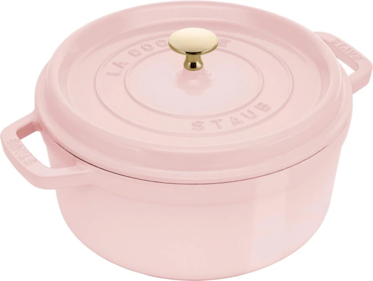 STAUB LA COCOTTE Garnek żeliwny okrągły 2.6 ltr, różowy