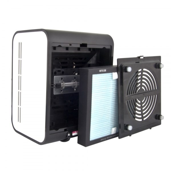 Esperanza EHP001 oczyszczacz powietrza 45 dB Czarny, Biały