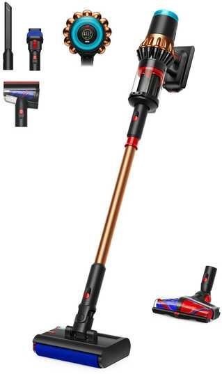 Dyson V16 Piston Animal Submarine Odkurzacz stojący 2 w 1 Bateria Suchy HEPA Bez worka 900 W Czarny, Miedziany