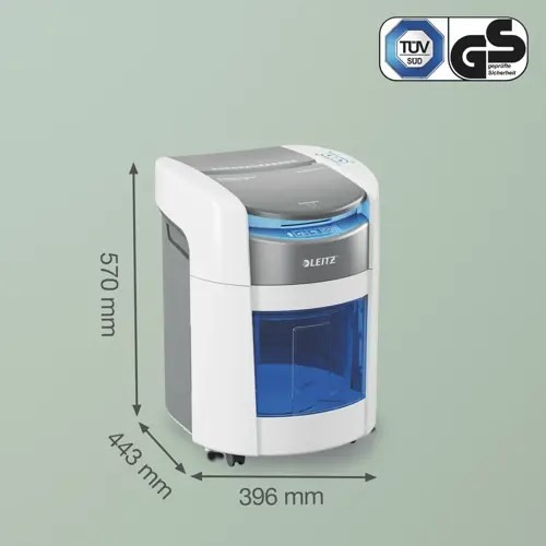 Niszczarka Leitz IQ Optimax AutoFeed 150, P4, 150 kartek, 15 l kosz