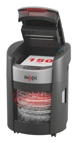 Niszczarka Rexel ShredMax AutoFeed+ 150X, P4, 150 kartek, 15 l kosz