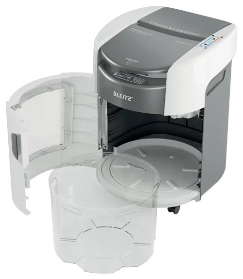 Niszczarka Leitz IQ Optimax AutoFeed 150, P5, 150 kartek, 15 l kosz