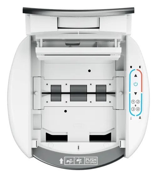 Niszczarka Leitz IQ Optimax AutoFeed 300, P5, 300 kartek, 25 l kosz
