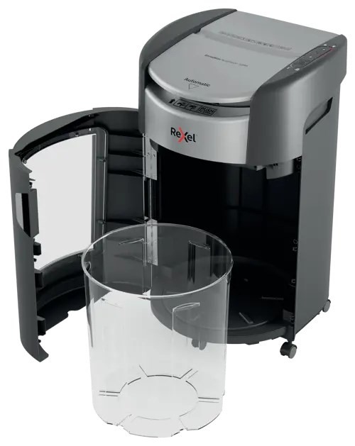 Niszczarka Rexel ShredMax AutoFeed+ 300M, P5, 300 kartek, 25 l kosz