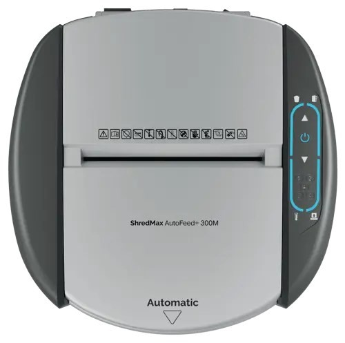 Niszczarka Rexel ShredMax AutoFeed+ 300M, P5, 300 kartek, 25 l kosz