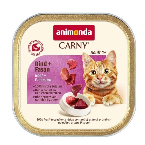 ANIMONDA CARNY karma dla kota wołowina,bażant 85g