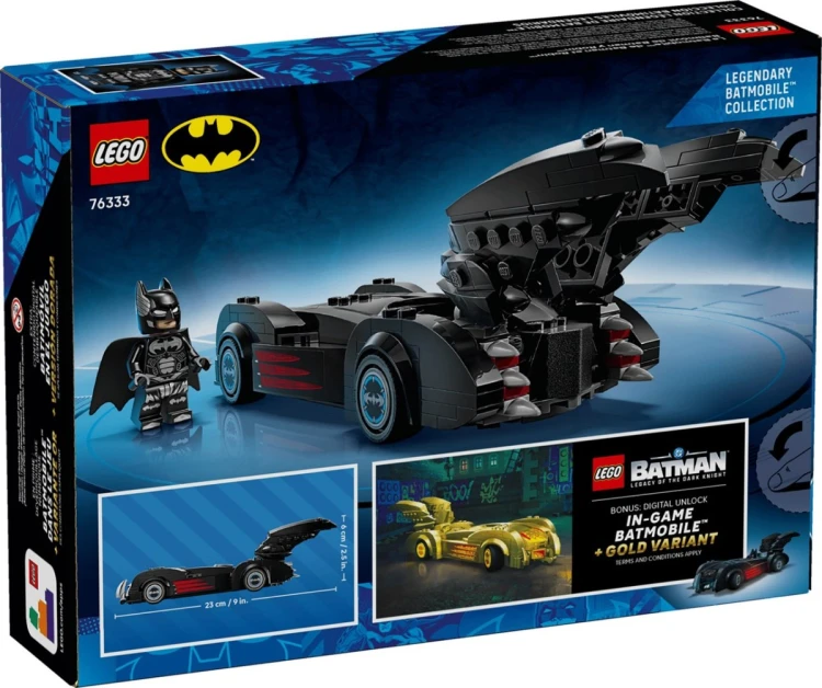LEGO DC Super Heroes 76333 - Batmobil z filmu Batman i Robin