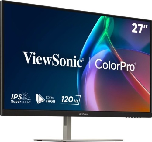 Viewsonic VP Series VP2766-2K monitor komputerowy 68,6 cm (27") 2560 x 1440 px Quad HD LED Srebrny, Czarny