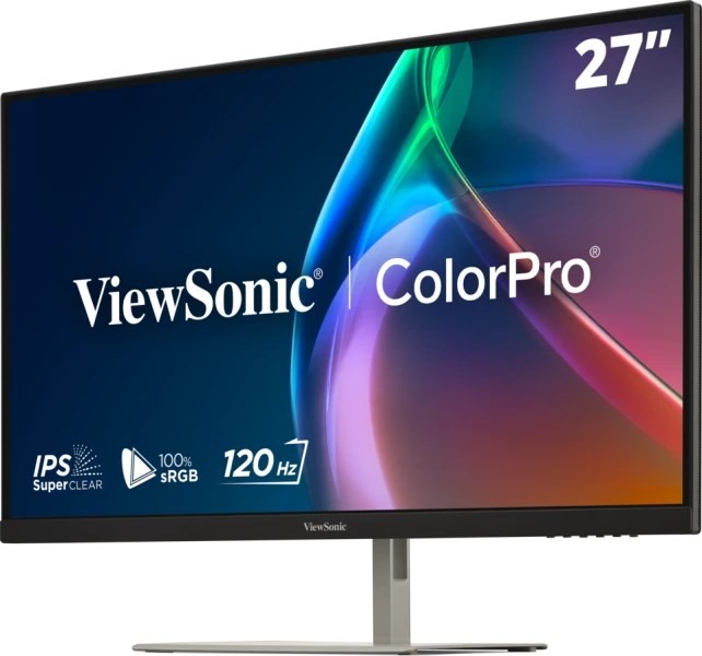 Viewsonic VP Series VP2766-2K monitor komputerowy 68,6 cm (27") 2560 x 1440 px Quad HD LED Srebrny, Czarny