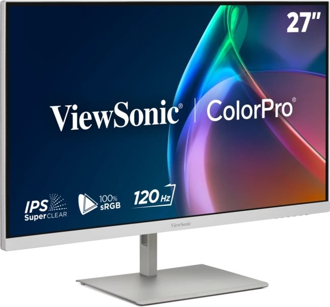 Viewsonic VP Series VP2766-2K-W monitor komputerowy 68,6 cm (27") 2560 x 1440 px Quad HD LED Biały, Srebrny