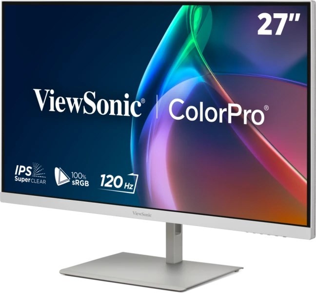 Viewsonic VP Series VP2766-2K-W monitor komputerowy 68,6 cm (27") 2560 x 1440 px Quad HD LED Biały, Srebrny