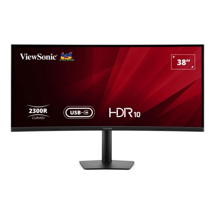 Viewsonic VA3820C monitor komputerowy 96,5 cm (38") 3840 x 1600 px Wide Quad HD+ LED Czarny