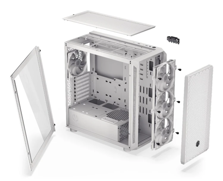 ENDORFY Arx 700 White ARGB Biały