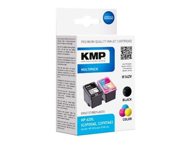 KMP 1741,4005 nabój z tuszem 2 szt. Zamiennik Czarny, Cyjan, Purpurowy, Żółty