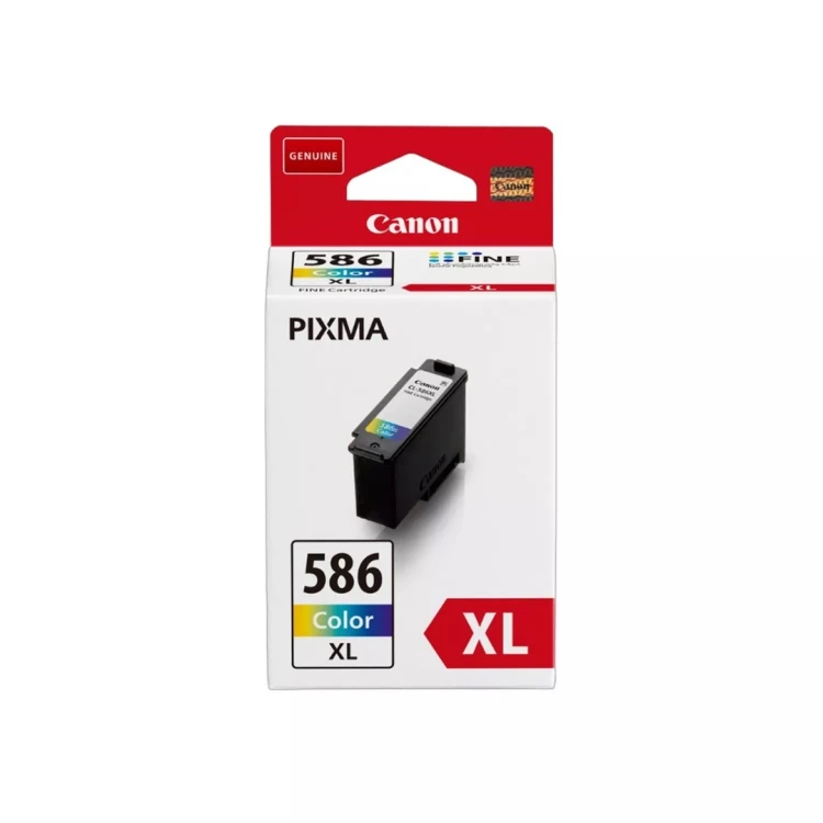 Canon CL-586XL nabój z tuszem 1 szt. Oryginalny Wysoka (XL) wydajność Cyjan, Purpurowy, Żółty