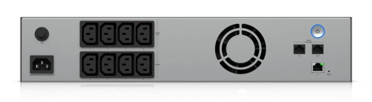 Ubiquiti UPS-2U zasilacz UPS Technologia line-interactive 1,44 kVA 1000 W 8 x gniazdo sieciowe