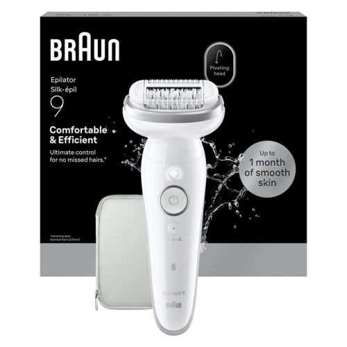 Braun Silk-epil 9 Srebrny