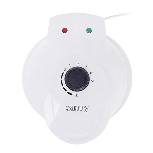 Camry CR 3022 gofrownica 5 wafel(e) Czarny, Biały 1000 W