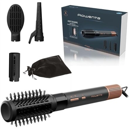 Rowenta Air Shape UB9820E0 urządzenie do stylizacji włosów Szczotka z gorącym powietrzem Airflow Czarny, Miedziany
