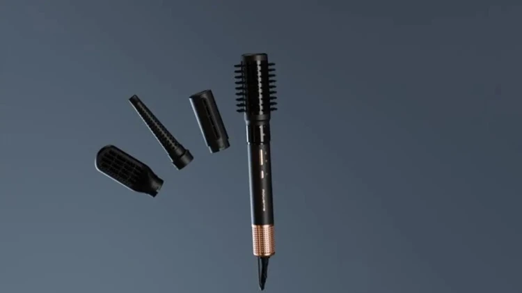 Rowenta Air Shape UB9820E0 urządzenie do stylizacji włosów Szczotka z gorącym powietrzem Airflow Czarny, Miedziany
