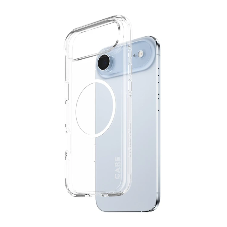 PanzerGlass CARE™ by ® Urban Explorer Case Transparent w. White MagSafe iPhone Air pokrowiec na telefon komórkowy Przezroczysty