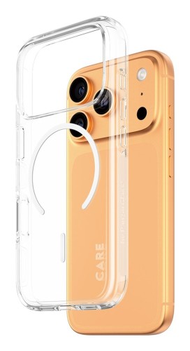 PanzerGlass CARE™ by ® Urban Explorer Case Transparent w. White MagSafe iPhone 17 Pro pokrowiec na telefon komórkowy Przezroczysty