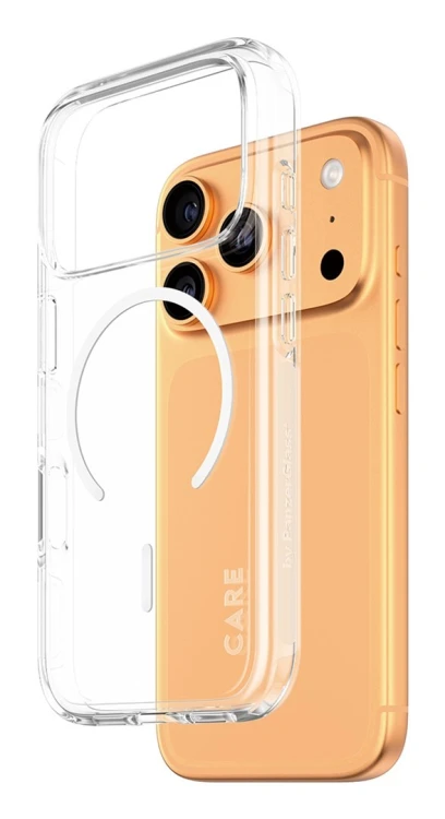 PanzerGlass CARE™ by ® Urban Explorer Case Transparent w. White MagSafe iPhone 17 Pro pokrowiec na telefon komórkowy Przezroczysty