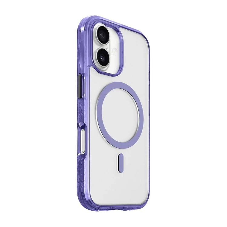 LAUT CRYSTAL MATTER pokrowiec na telefon komórkowy 16 cm (6.3") Fioletowy, Przezroczysty
