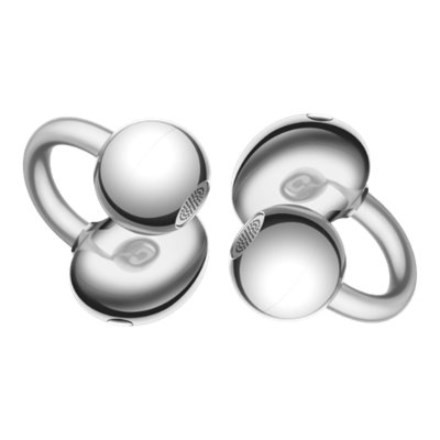Huawei FreeClip 2 S Zestaw słuchawkowy Bezprzewodowy Otwarty na ucho Połączenia/muzyka Bluetooth Srebrny