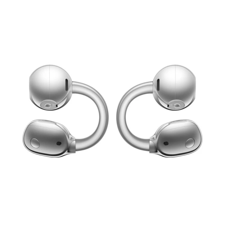 Huawei FreeClip 2 S Zestaw słuchawkowy Bezprzewodowy Otwarty na ucho Połączenia/muzyka Bluetooth Srebrny