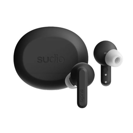 Sudio Earbuds | A3 Pro | Bluetooth | In-ear | Microphone | Cloudy Black | Noise canceling
