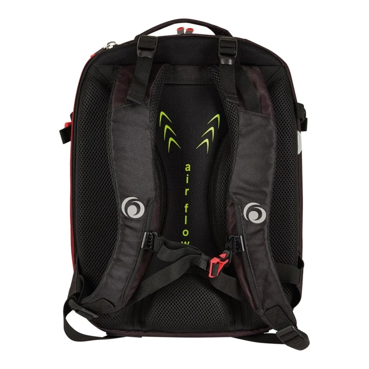 Herlitz Ultimate Graffiti plecak Plecak sportowy Czarny, Czerwony Poliester