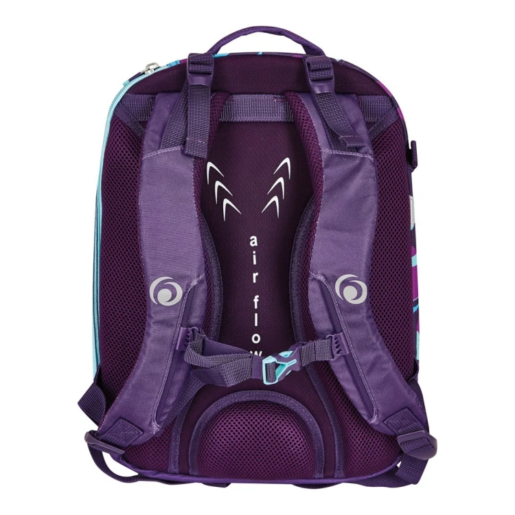 Herlitz Ultimate CamoPurple plecak Plecak szkolny Niebieski, Fioletowy Poliester