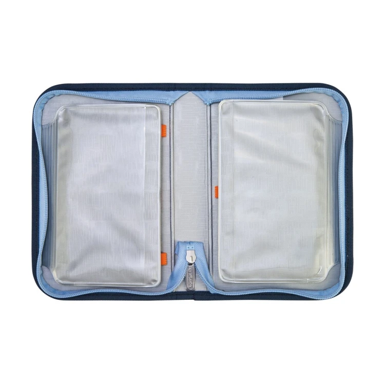 Herlitz UltraLight Plus TechMech zestaw do plecaka szkolnego Chłopiec Poliester Niebieski, Pomarańczowy