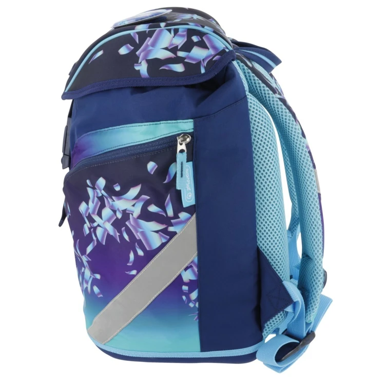 Herlitz SoftLight Plus Greenline Blue Ice zestaw do plecaka szkolnego Dziewczyna Poliester Niebieski, Granatowy (marynarski)