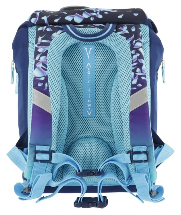 Herlitz SoftLight Plus Greenline Blue Ice zestaw do plecaka szkolnego Dziewczyna Poliester Niebieski, Granatowy (marynarski)