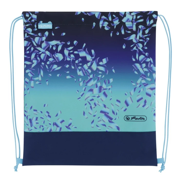 Herlitz SoftLight Plus Greenline Blue Ice zestaw do plecaka szkolnego Dziewczyna Poliester Niebieski, Granatowy (marynarski)