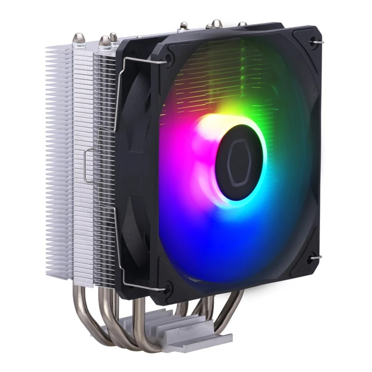Cooler Master Hyper 212 Spectrum V3 Procesor Chłodnica powietrza 12 cm Czarny, Srebrny 1 szt.