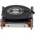 Inter-Tech Q-3 Procesor Radiator 8 cm Czarny, Srebrny 1 szt.