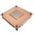 Inter-Tech Q-3 Procesor Radiator 8 cm Czarny, Srebrny 1 szt.