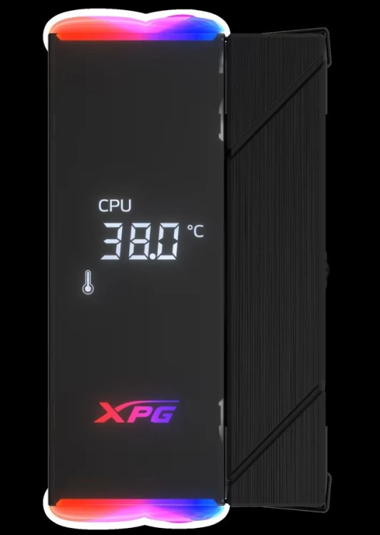 XPG MAESTRO PLUS 42SA Procesor Chłodnica powietrza 12 cm Czarny