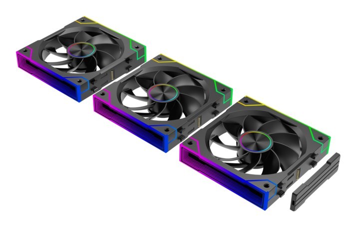 Xilence Gaming Series XPF360R.ARGB Obudowa komputera Wentylator 12 cm Czarny 3 szt.